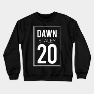 Who Loves Music Beautiful Legend Dawn Staley Vintage Crewneck Sweatshirt